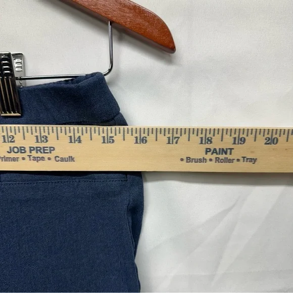 Isaac Mizrahi Live Navy Blue Wide Leg Capri Pants Women’s Size 10 - Picture 6 of 8